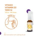 Спрей Витамин D3 Vitago, 1000 МЕ, 360 доз.